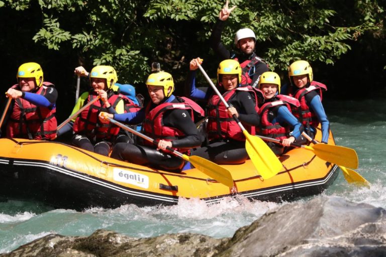 Rafting à Bourg saint Maurice